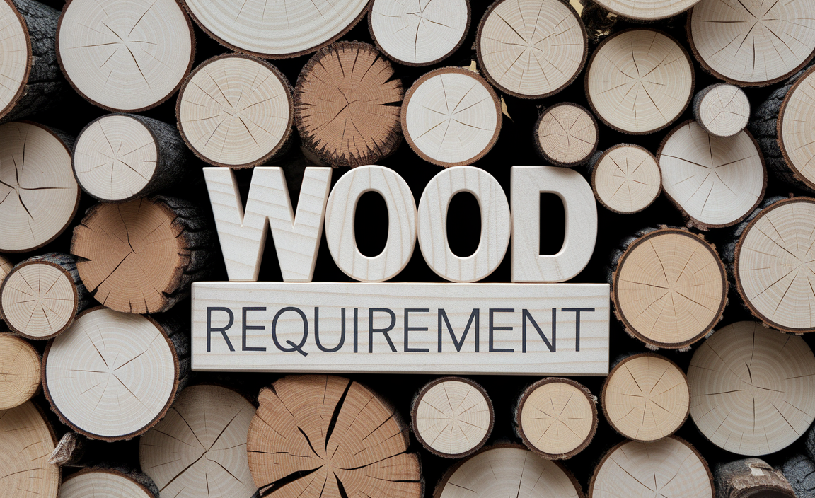 Wood Requirement Calculator 