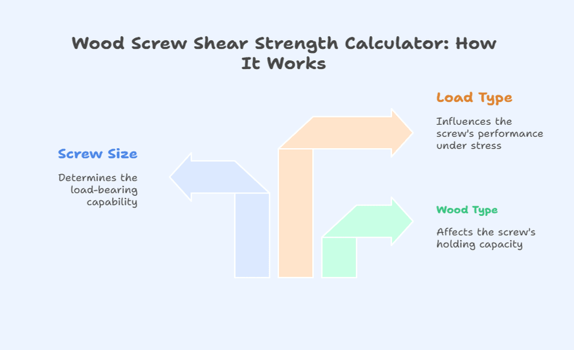 Wood Screw Shear Strength Calculator How It Works