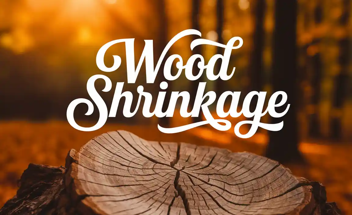 Wood Shrinkage