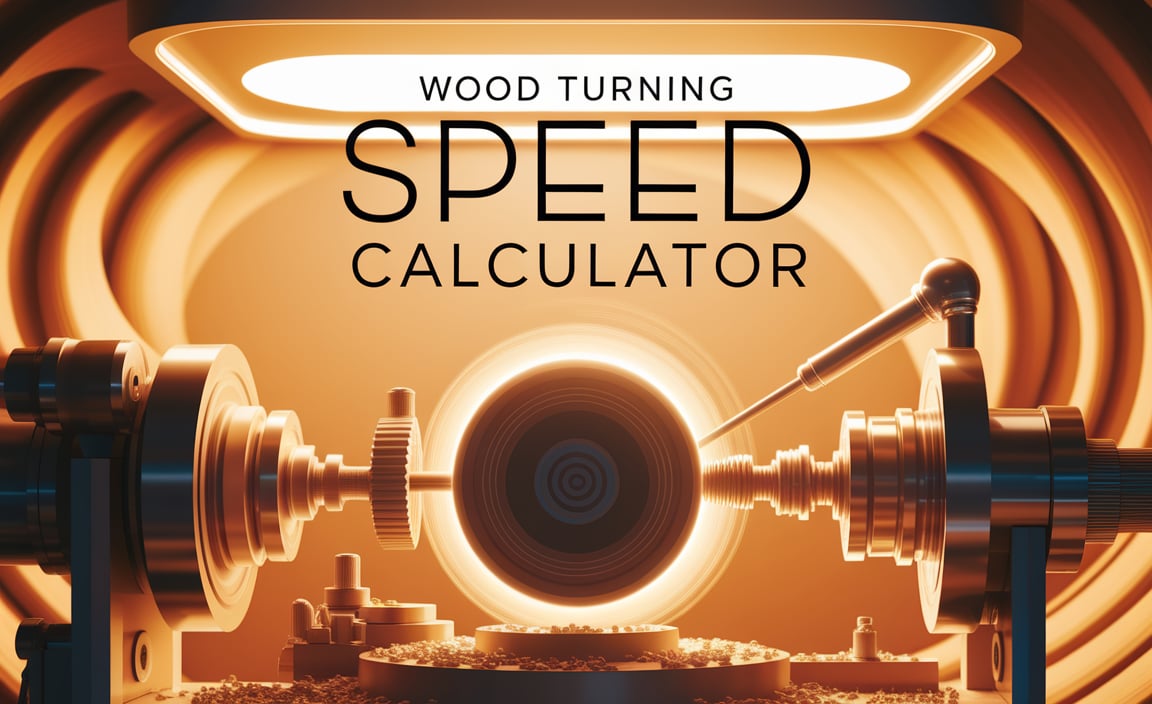 Wood Turning Speed Calculator