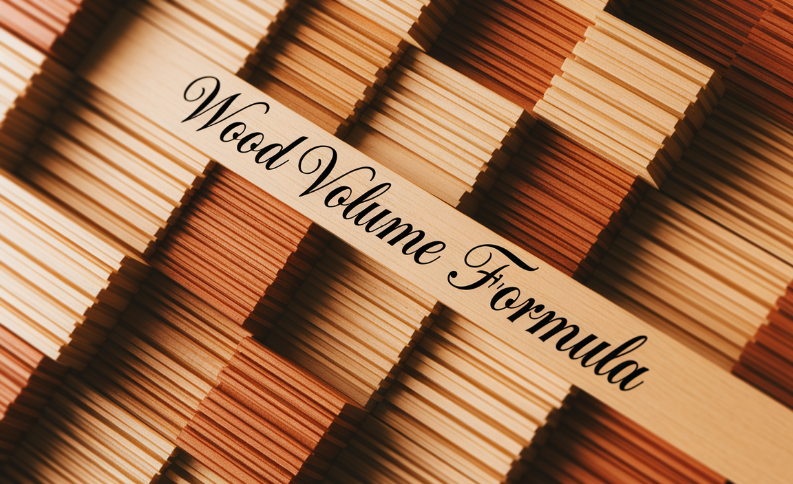 Wood Volume Formula