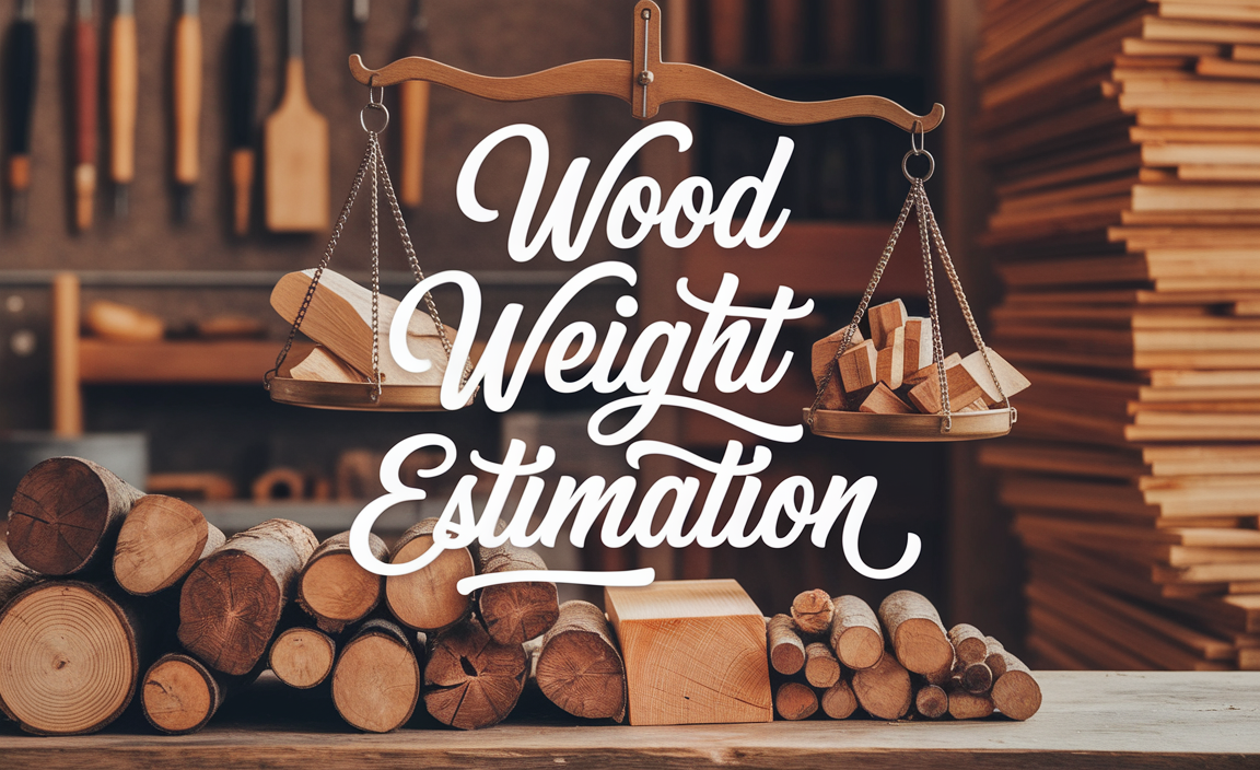 Wood Weight Estimation
