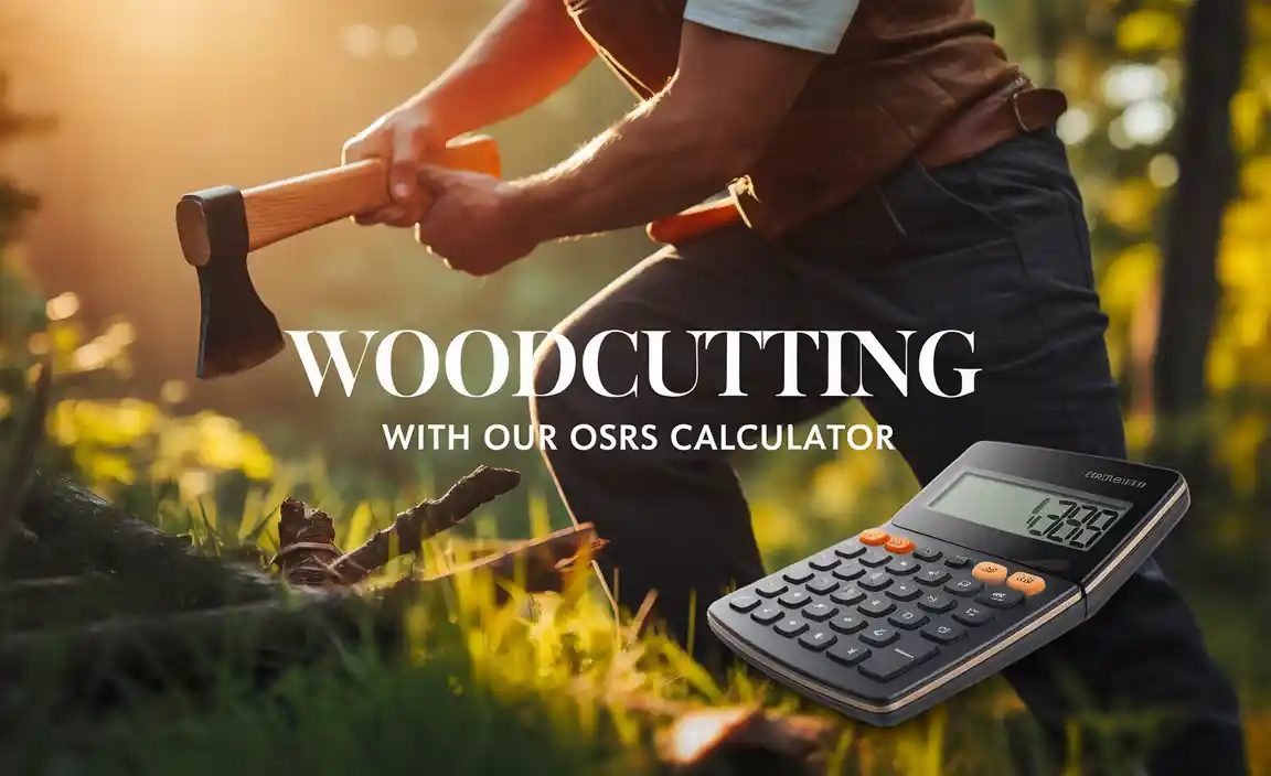 Woodcutting With Our Osrs Calculator