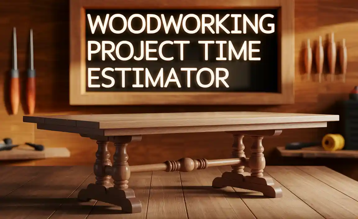 Woodworking Project Time Estimator