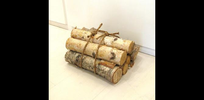 bulk birch wood bundles