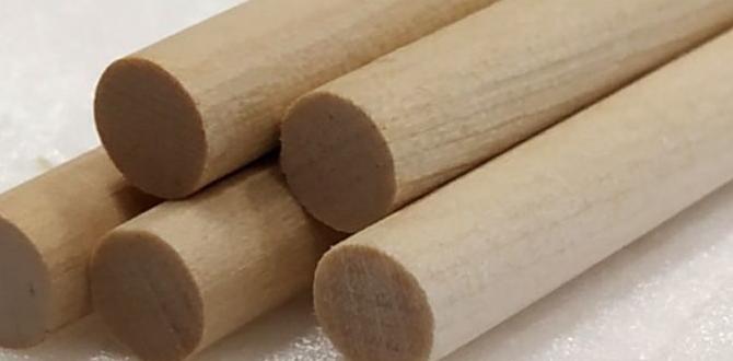 bulk birch wood dowels