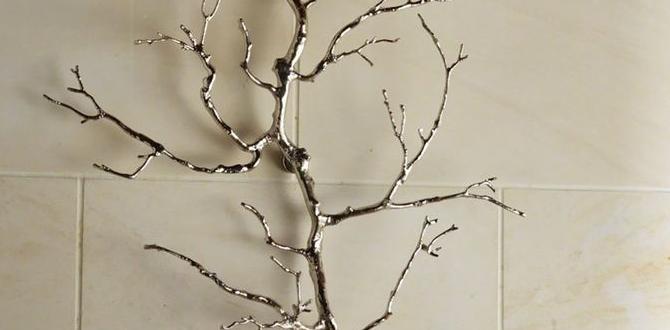 decorative birch twig wall