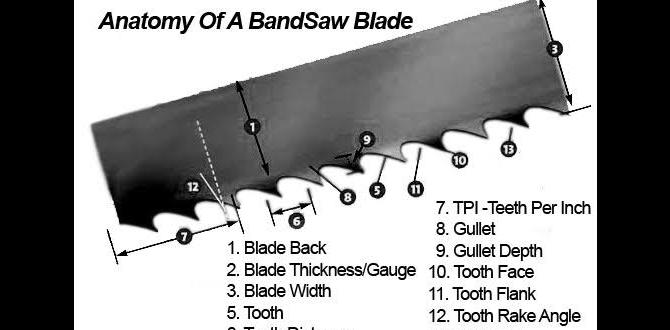 how to sharpen a bandsaw blade manually