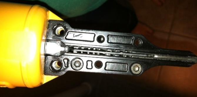 nail gun smell oil burning fix