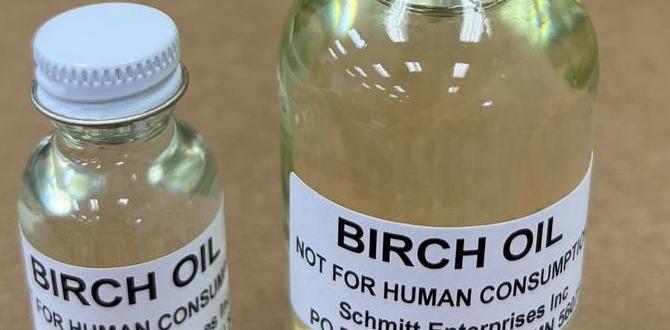 safe birch oil for baby use