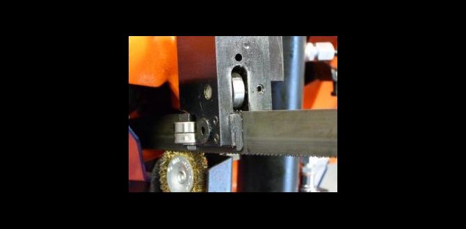 variable pitch bandsaw blade guide
