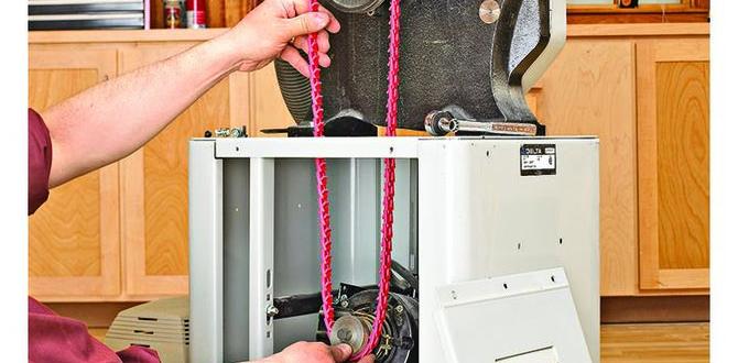 vibration reduction in bandsaws