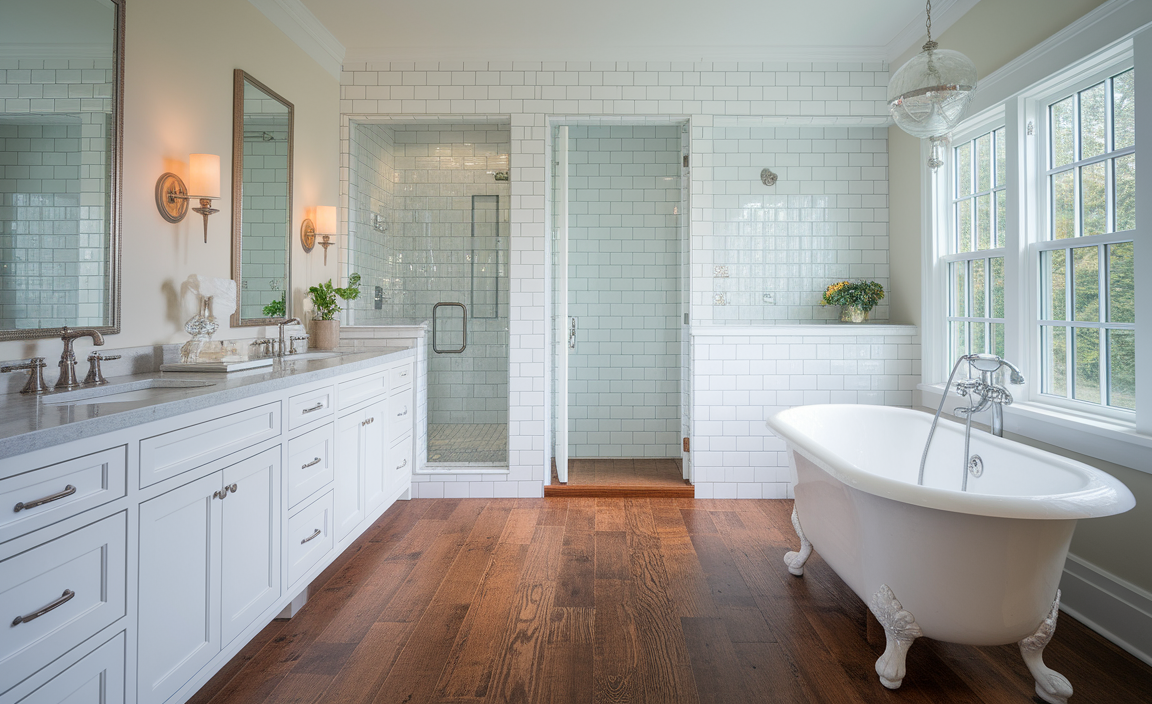 Alternatives to Unfinished Hardwood for Bathrooms
