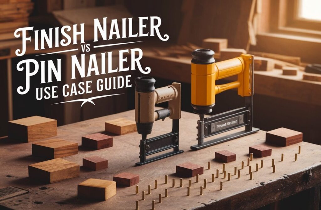 Finish Nailer Vs Pin Nailer: Use Case Guide Explained - Nailer Guy