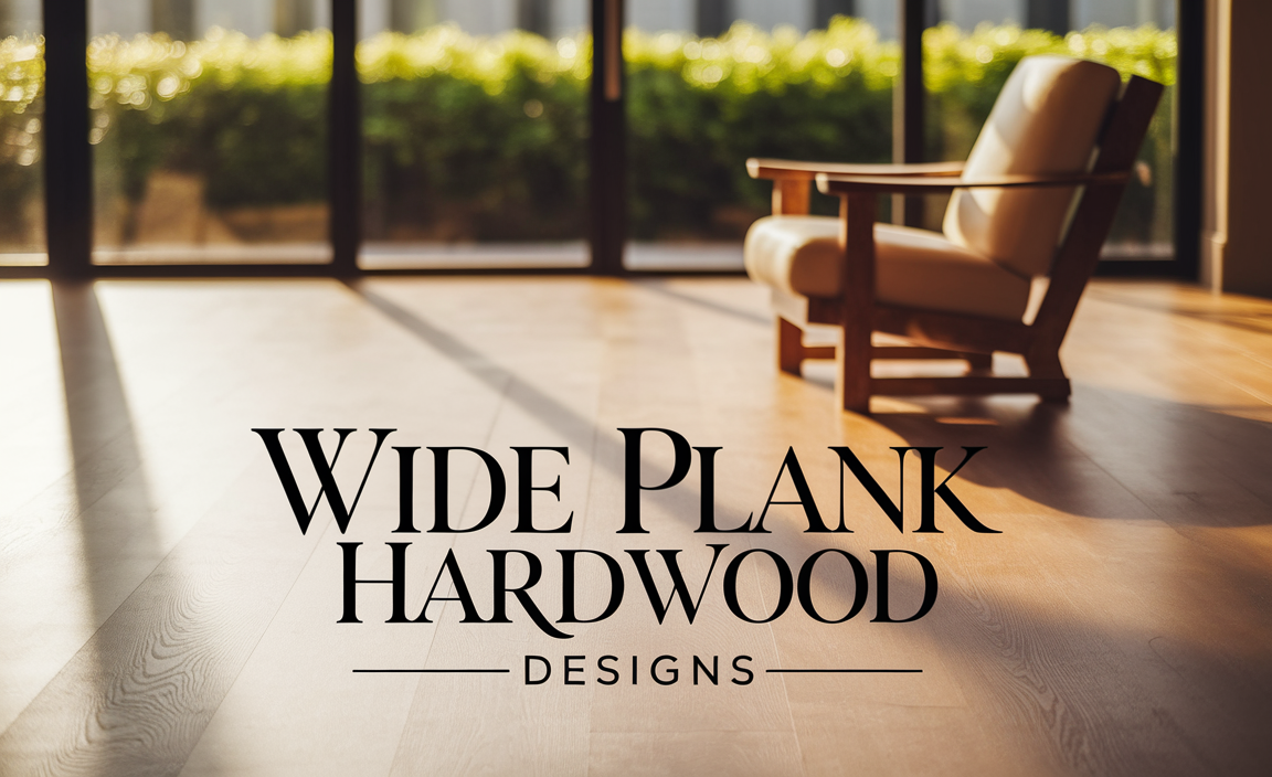 Wide Plank Hardwood Designs