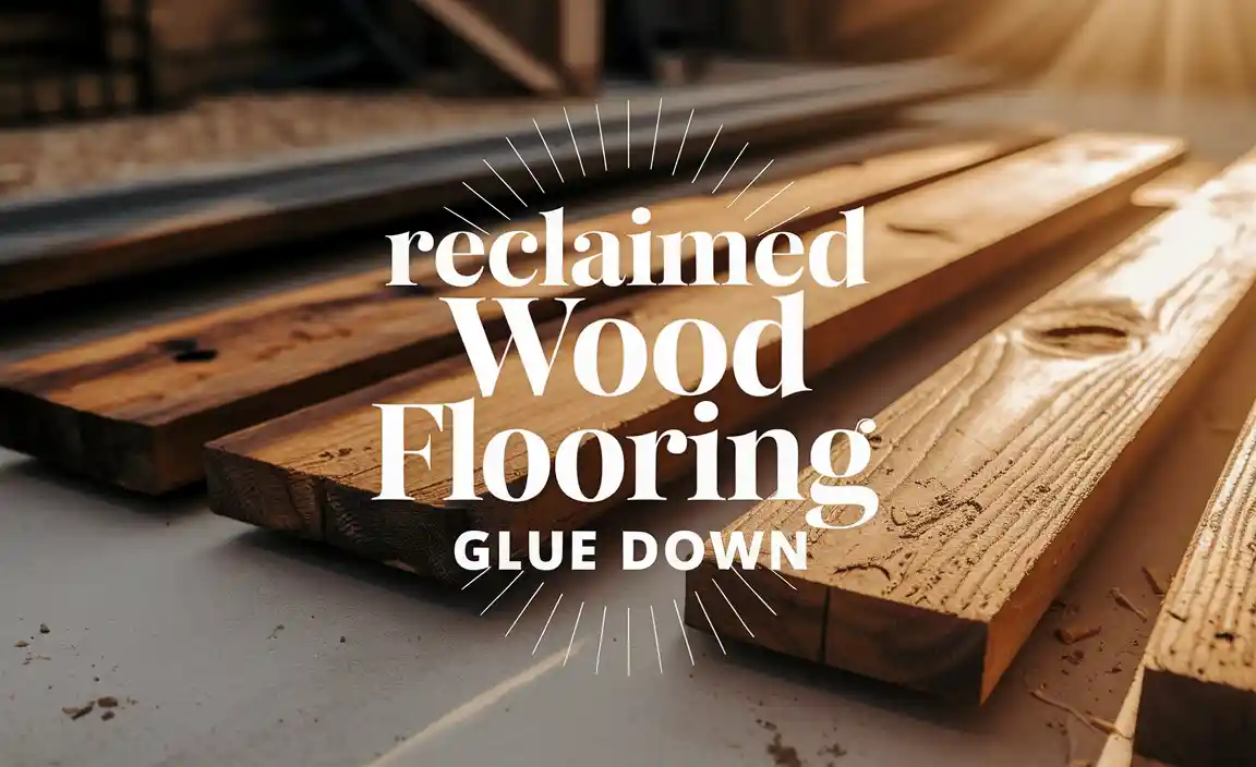 Reclaimed Wood Flooring Glue Down