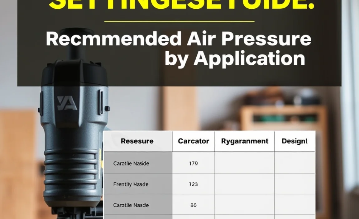 What Range Of Pressure Should Pneumatic Nailers Be Operated
