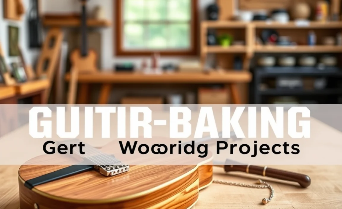 Woodworking Projects for Guitar Making: Genius Builds - Nailer Guy