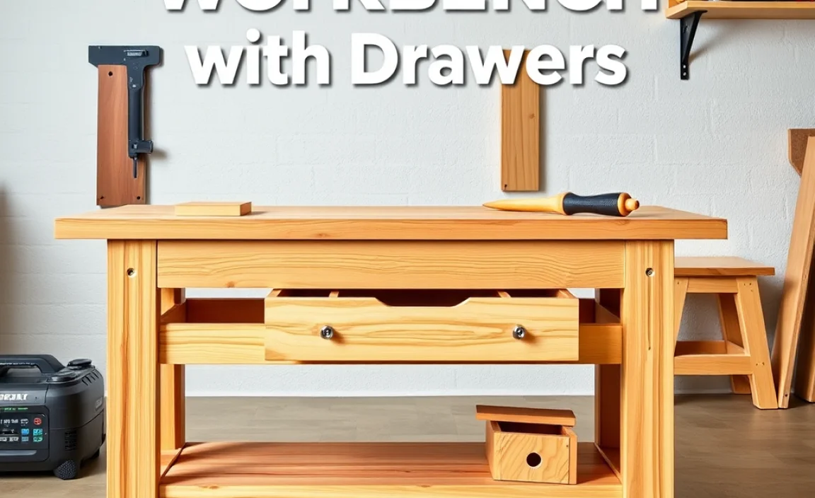 Building a Wooden Workbench with Drawers: Proven Essential - Nailer Guy