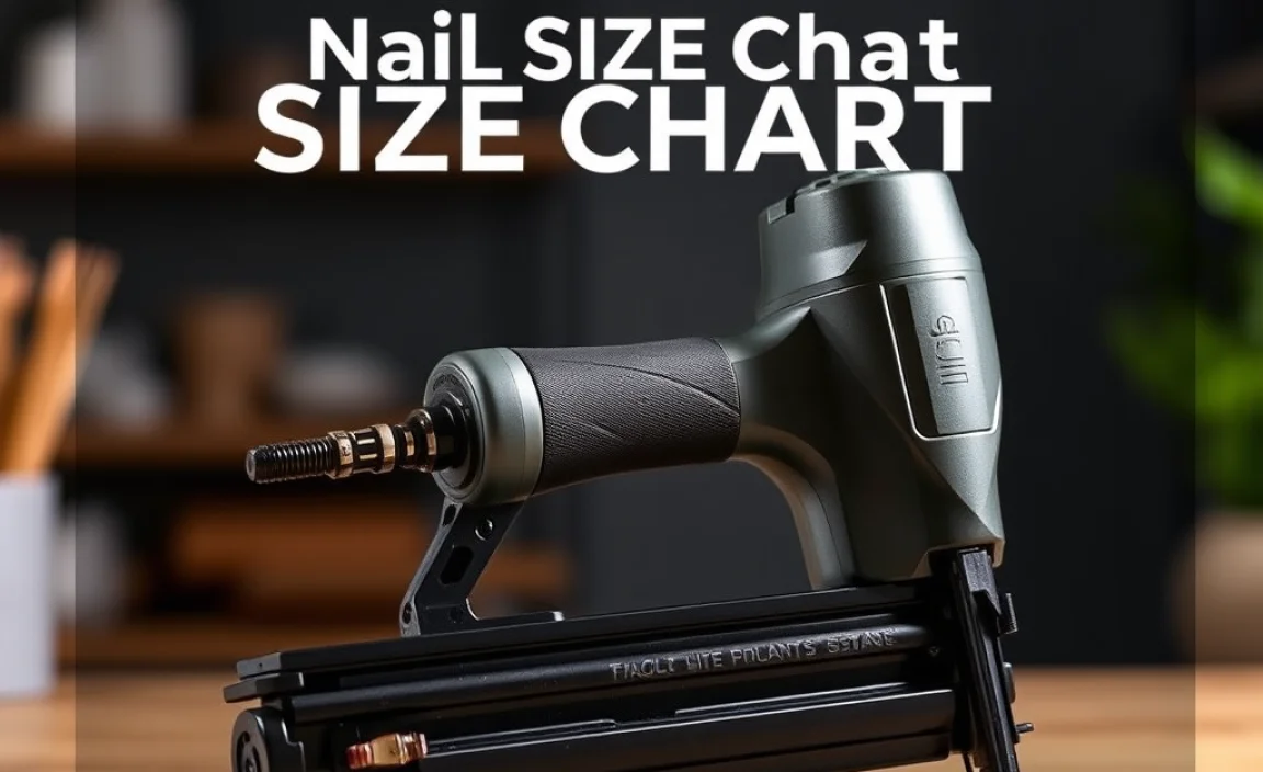 Ultimate Nail Size Chart For Finish Nailer Users Nailer Guy