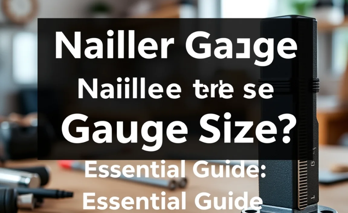 Nailer Gauge Size Explained Essential Guide Nailer Guy