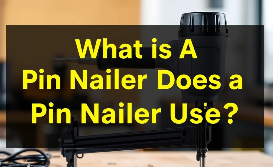What Is A Pin Nailer: Essential Guide - Nailer Guy